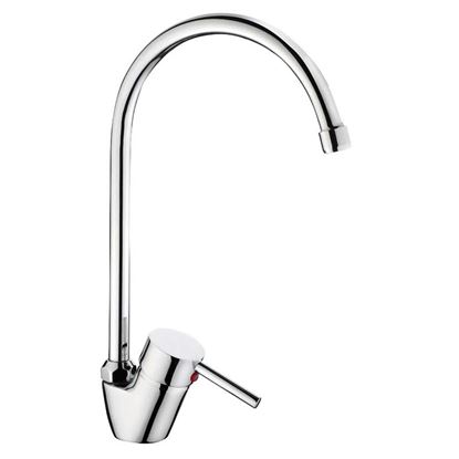 Immagine di MIX LAVELLO, SERIE ERICA, CROMO, MONOFORO, CANNA ALTA, CARTUCCIA 40MM