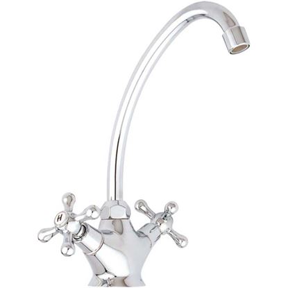 Immagine di RUBINETTO LAVELLO, SERIE SUSY, CROMO, MONFORO, CANNA ALTA