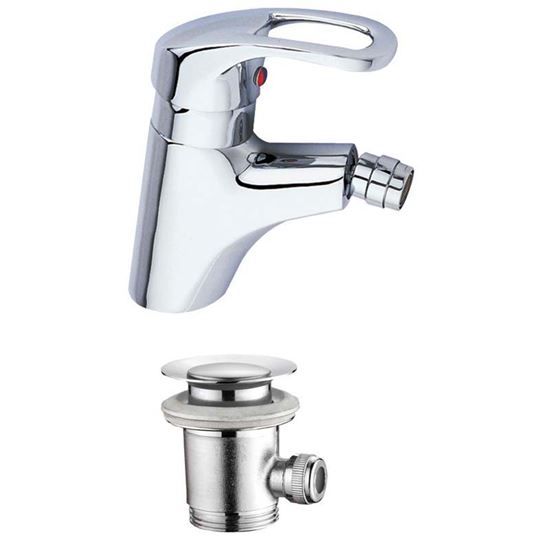 Immagine di MIX BIDET, SERIE ANTONY, CROMO MONOFORO, CARTUCCIA 40 MM