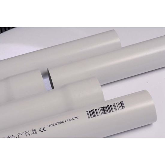 Immagine di TUBO RIGIDO, COLORE GRIGIO, BARRA DA 3 MT, Ø 20 MM, CONFEZIONE 28 BARRE PARI A 84 MT