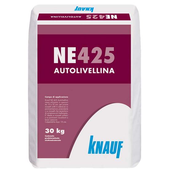 Immagine di MASSETTO, FLUIDO A BASSO SPESSORE, PREMISCELATO, PER MASSETTO SU SISTEMI DI RISCALDAMENTO A PANNELLO, SACCO DA 30 KG