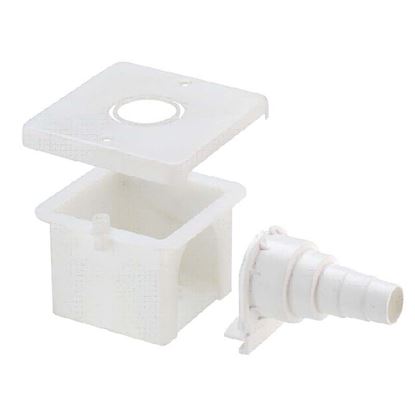 Immagine di SCATOLA INCASSO, PER GOMITO FLANGIATO A PINZARE, GAS