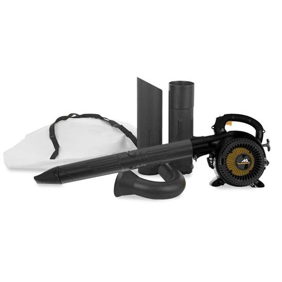 Immagine di SOFFIATORE MCCULLOCH 25 CC, MAC GBV 325, ASPIRATORE TRITURATORE, POTENZA 1,1 HP, VELOCITÀ ARIA 325 KM/H, SACCO 45 LT