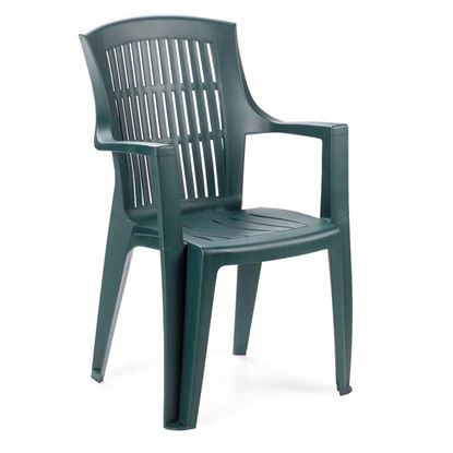 Immagine di SEDIA ARPA, SCHIENALE ALTO, IMPILABILE, 60X62XH89 CM, COLORE VERDE