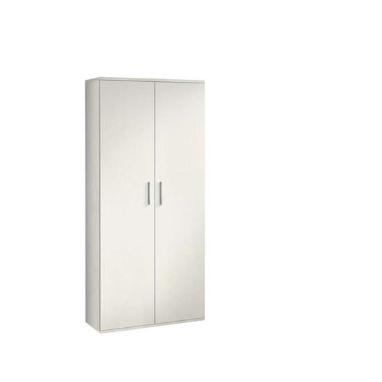 Immagine di ARMADIO NETTUNO CARLA 2ANTE 6RIPIANI BIANCO GRAFFIATO