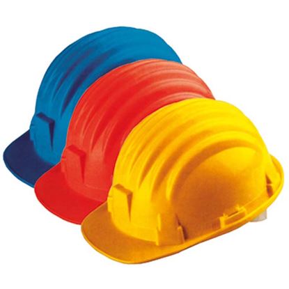 Immagine di ELMETTO DA CANTIERE, IN POLIETILENE, GIALLO