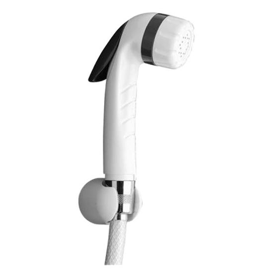 Immagine di DOCCIA AGNANO, CON PULSANTE, BIANCO