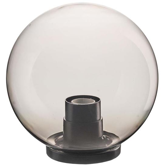 Immagine di SFERA PER ESTERNO, E27, 60 W, Ø25 CM, CON ADATTATORE, COLORE FUMÈ
