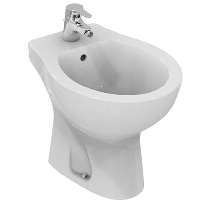Immagine di BIDET QUARZO, SOSPESO, MONOFORO, COLORE BIANCO