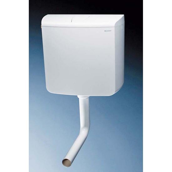 Immagine di CASSETTA GEBERIT AP110, CON TASTO STOP, CAPACITÀ 9 LT