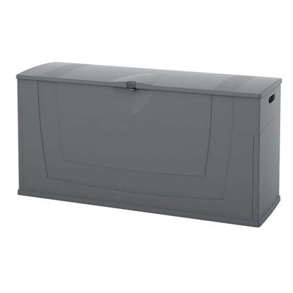 Immagine di BAULE IN RESINA, 119X40XH58 CM, COLORE GRIGIO