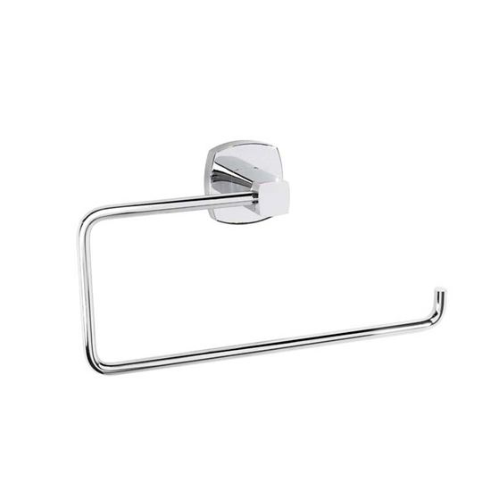 Immagine di PORTASCIUGAMANI, Q-LINE, AD ANELLO, COLORE CROMO