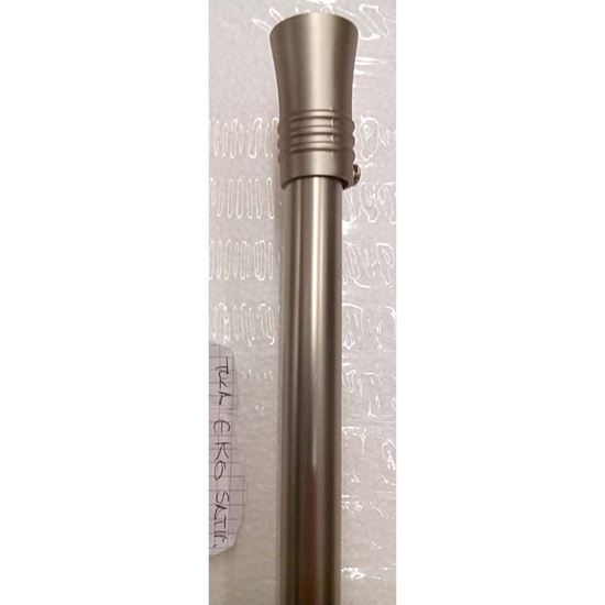 Immagine di BASTONE SWARO' EKO ESTENSIBILE, Ø 16/19 MM, 120/210 CM, COLORE ACCIAIO SATINATO