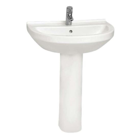 Immagine di LAVABO, VITRA S50, 65 CM, PER RUBINETTERIA MONOFORO