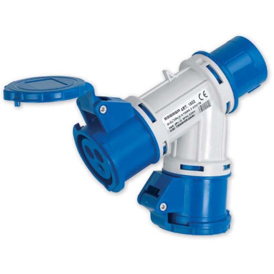 Immagine di MOLTIPLICATORE INDUSTRIALE 220V DA 1 CEE A 2 CEE