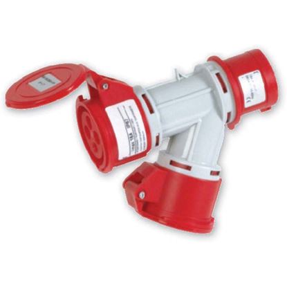 Immagine di MOLTIPLICATORE INDUSTRIALE 380V, DA 1 CEE A 2 CEE