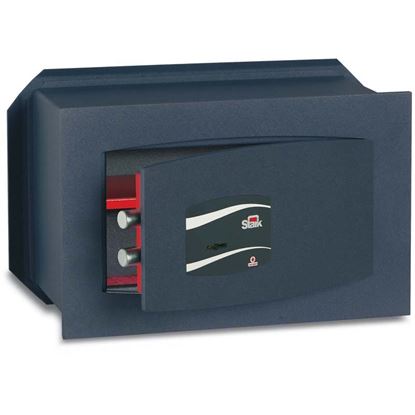 Immagine di CASSAFORTE A MURO A CHIAVE STARK 800, SPESSORE PORTA 8 MM, 260X180X150 MM