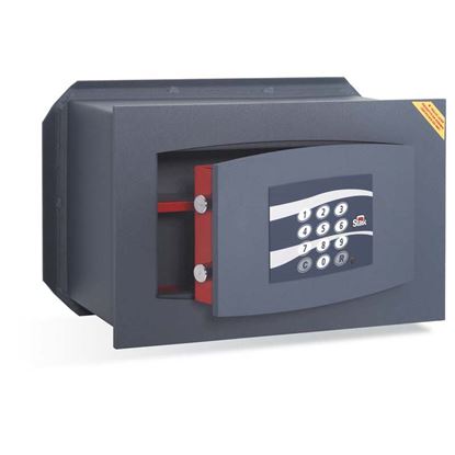 Immagine di CASSAFORTE A MURO DIGITALE STARK 851P, SPESOSRE PORTA 8 MM, 310X210X195 MM