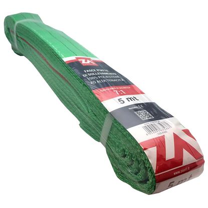 Immagine di CINGHIA DI SOLLEVAMENTO, VERDE, 75 MM, 5 MT