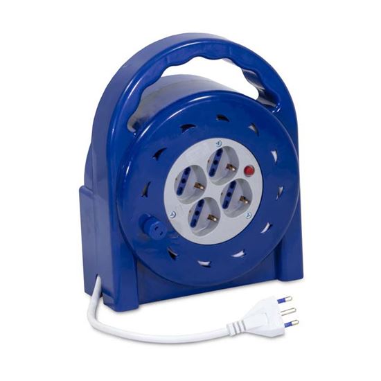 Immagine di AVVOLGICAVO 4 PRESE, 3X1,5 MMQ, 16 MT