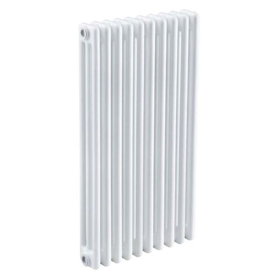 Immagine di RADIATORE ACCIAIO WARM BASIC TUBOLARE, INTERASSE 813 MM 3 COLONNE DI PROFONDITÀ 10 ELEMENTI, COLORE BIANCO RAL 9010
