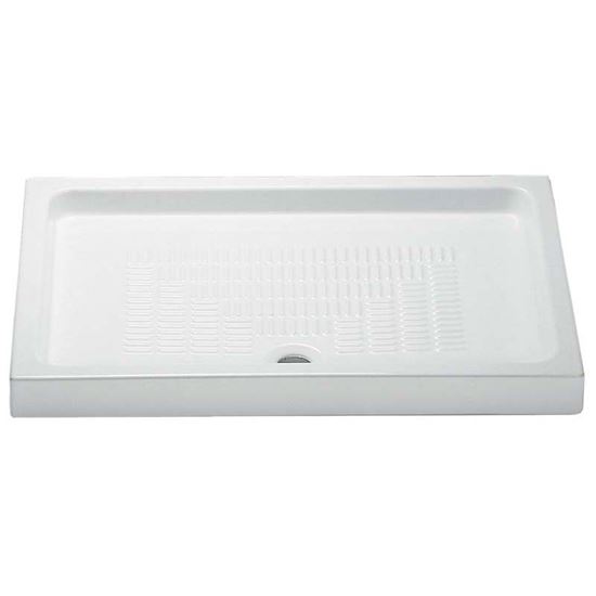 Immagine di PIATTO DOCCIA JULIETA, IN CERAMICA, COLORE BIANCO, 120X70 CM