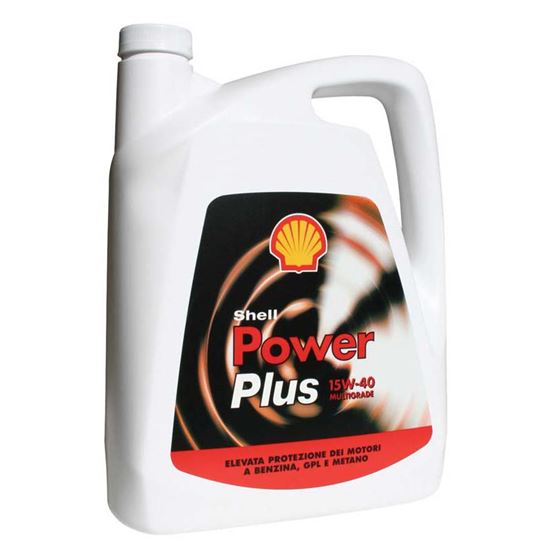 Immagine di OLIO SHELL POWER PLUS, 15W40, 4 LT