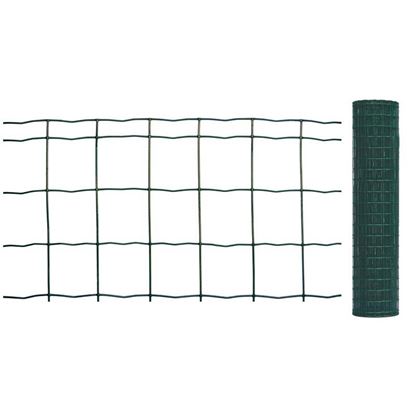 Immagine di RETE ZINCATA PLASTICATA, PER USO RESIDENZIALE, MAGLIA 76,2X50,8 MM, ROTOLO 25 MT, H 99 CM