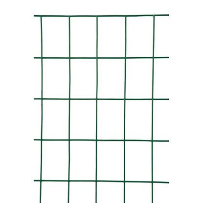 Immagine di RETE ZINCATA PLASTICATA, PER USO RESIDENZIALE, MAGLIA 76,2X50,8 MM, ROTOLO 25 MT, H 152 CM