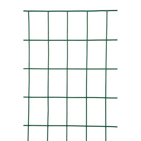 Immagine di RETE ZINCATA PLASTICATA, RESIDENZIALE, MAGLIA 76,2X50,8 MM, 25 MT, H 198 CM