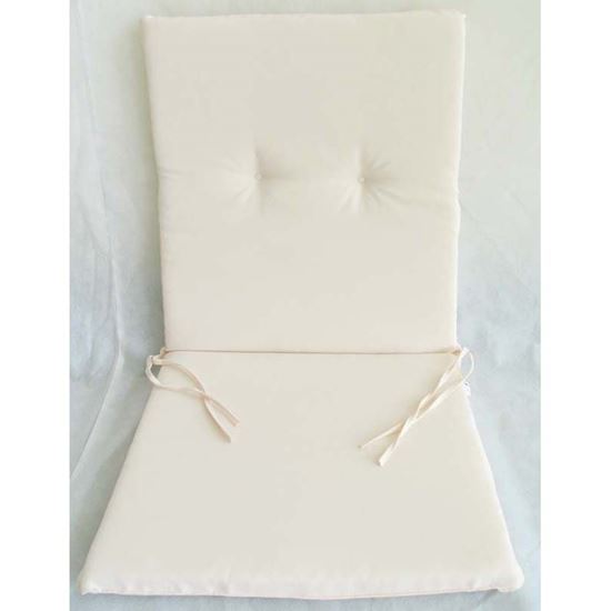 Immagine di CUSCINO SCHIENALE BASSO, 90X45XH4 CM, COLORE ECRÙ