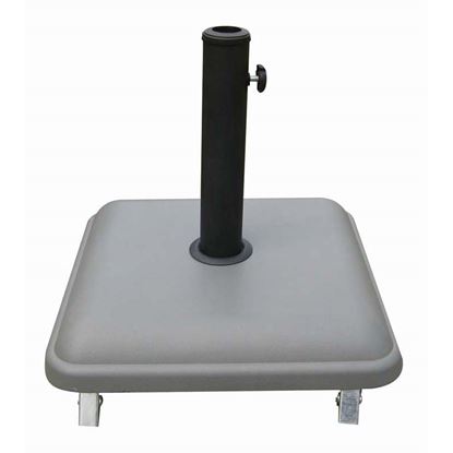 Immagine di BASE ADELAIDE IN CEMENTO PER OMBRELLONI, CON RUOTE, 2 MANIGLIE, 26 KG