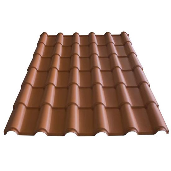 Immagine di LASTRA ROMANA, TERRACOTTA GOFFRATO, 184X117 CM