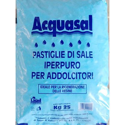 Immagine di SALE IN PASTIGLIE PER ADDOLCITORI 25 KG