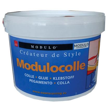 Immagine di COLLA PER INTERNO, PER PLACCHETTE IN GESSO E CEMENTO, 3,5 KG