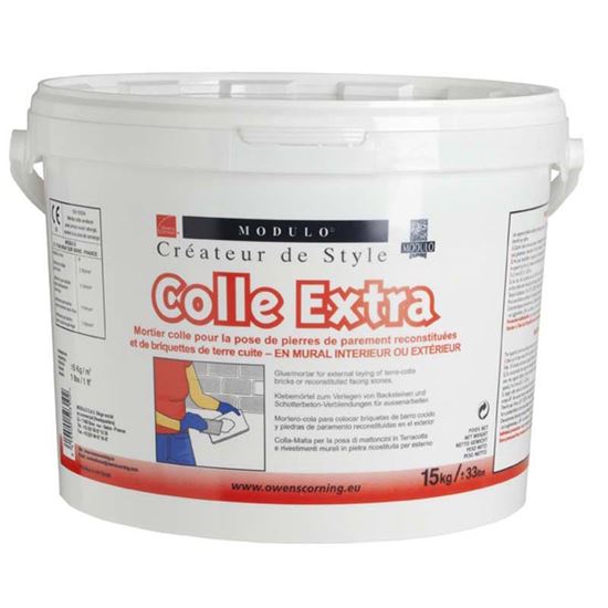 Immagine di COLLA PER ESTERNO, INGELIVO, PER PLACCHETTE IN GESSO E CEMENTO, 15 KG
