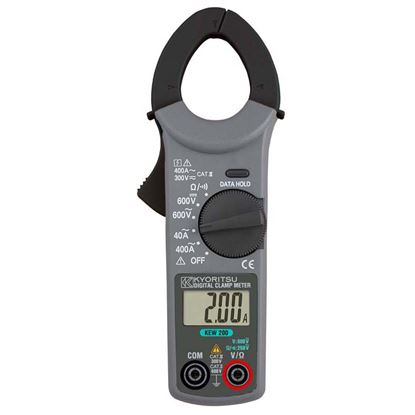 Immagine di PINZA AMPEROMETRICA DIGITALE KEW 200 VEMER,  AC/DC 400-600 V, 40/400 A