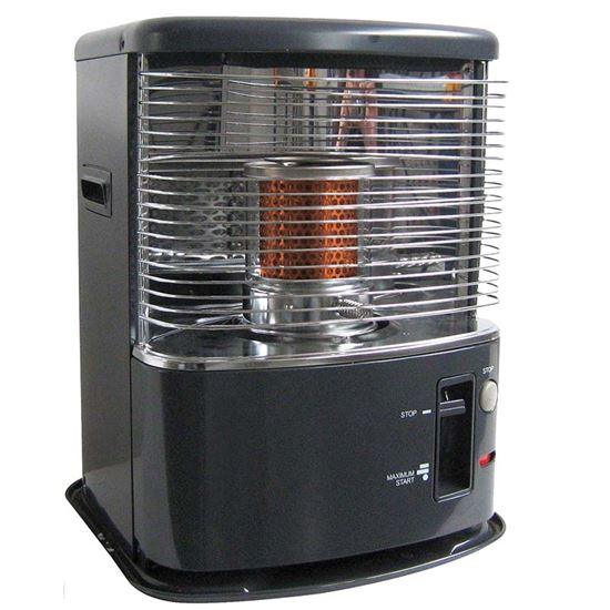 Immagine di STUFA A COMBUSTIBILE LIQUIDO KERO 241 2200 W, A STOPPINO, CAPACITÀ RISCALDAMENTO M³ 80, SERBATOIO 3,8 LITRI