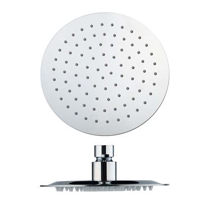 Immagine di SOFFIONE DOCCIA ULTRA SLIM, ROTONDO, IN ACCIAIO, ANTICALCARE, Ø 200 MM