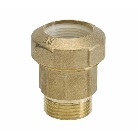 Immagine di RACCORDO OTTONE, PER POLIETILENE, M Ø 32X1"