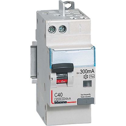 Immagine di INTERRUTTORE MAGNETOTERMICO DIFFERENZIALE, AC, 1P+N, 4,5 KA, 30 MA, 16 A