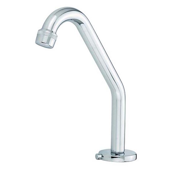 Immagine di CANNA PER LAVABO, CON COMANDO PEDALIERA, CROMO