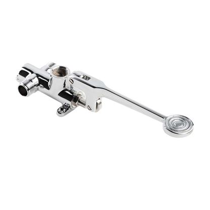Immagine di PEDALIERA, SINGOLA, PER MONOACQUA, CROMO