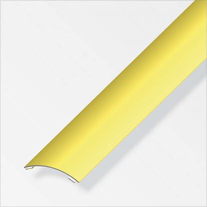 Immagine di PROFILO DI RACCORDO AUTOADESIVO, 30X3 MM, OTTONE MASSICCIO, 1,0 MT