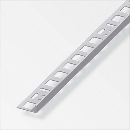 Immagine di PROFILO PER PIASTRELLE DI CHIUSURA, ACCIAIO INOX, 10X21 MM, 1,0 MT