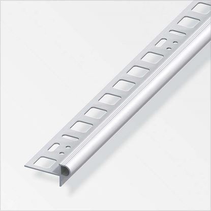 Immagine di PARAGRADINI FIORENTINI, ALLUMINIO ARGENTO, 1,0 MT, 8 MM