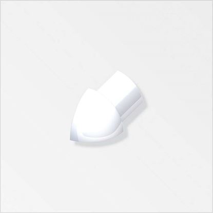 Immagine di ANGOLO ESTERNO A QUADRANTE, 8 MM, ALLUMINIO CROMO