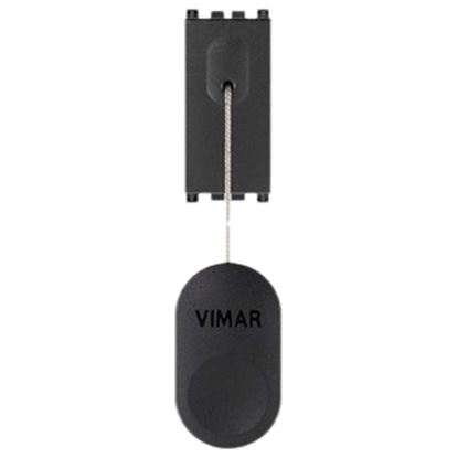 Immagine di PULSANTE 1P, NO, 10A, TIRANTE, SERIE ARKÈ, GRIGIO