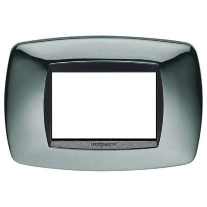 Immagine di PLACCA MODO, IN TECNOPOLIMERO, COLORE CROMATO, 7 POSTI