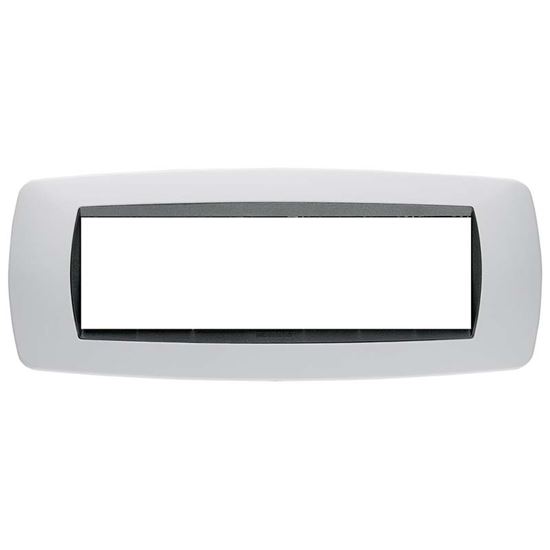 Immagine di PLACCA MODO, IN TECNOPOLIMERO, COLORE CILIEGIO, 7 POSTI